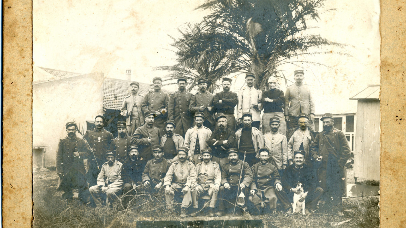 Soldats du 126e RIC 25 novembre 1914. (coll. Escudier)