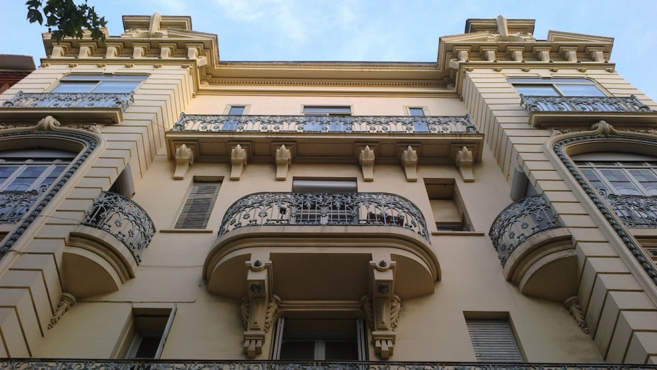 Immeuble Lacan de Julien Charpeil, 1912, 2 boulevard Wilson.