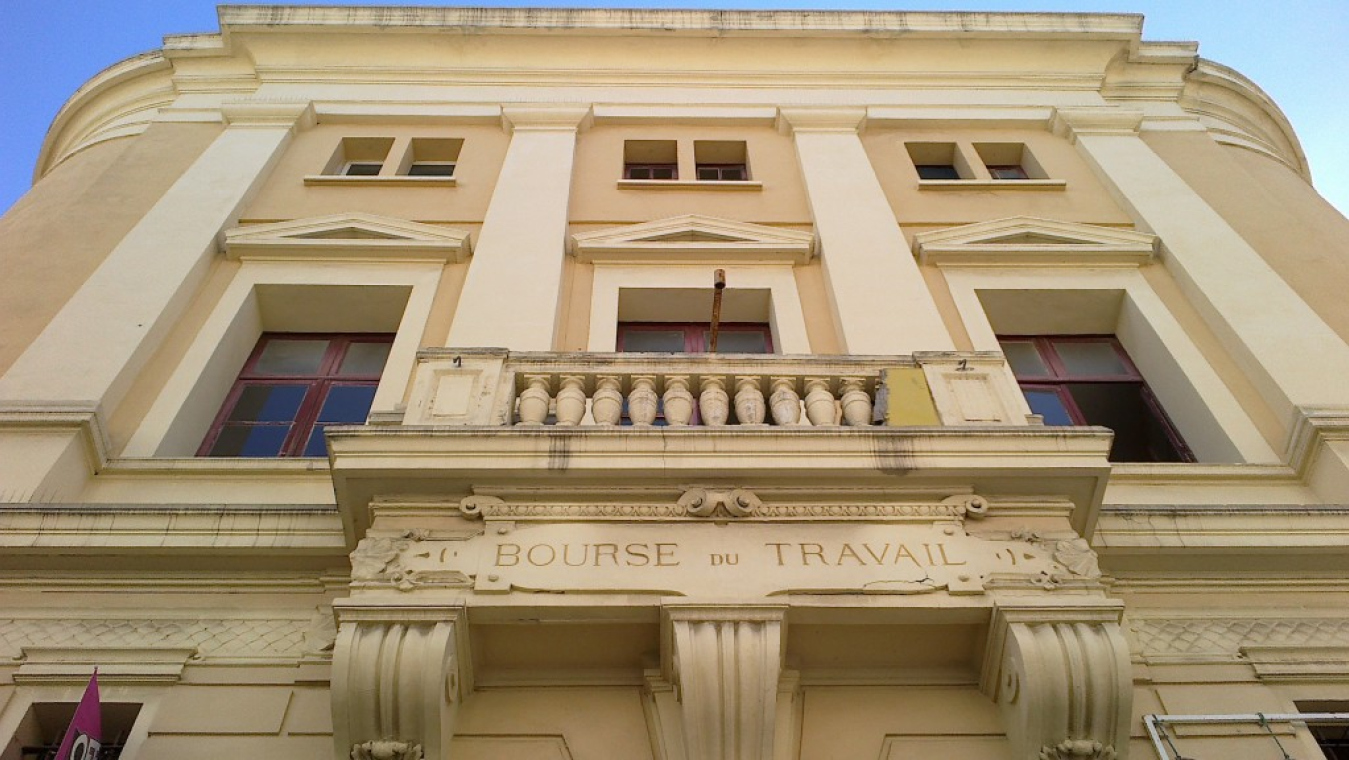 Bourse du travail de Léon Baille, 1901-1903, place Rigaud.