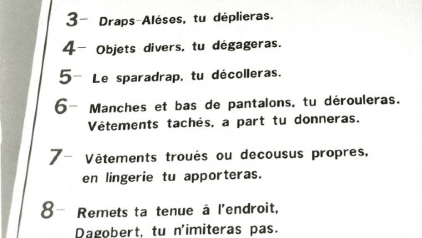 La blanchisserie dans les années 1990-2000, coll. CHG