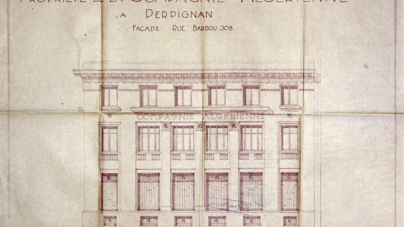 Compagnie algérienne de Ch. Bonnal et L. Carlier, 1929, place Bardou-Job.
