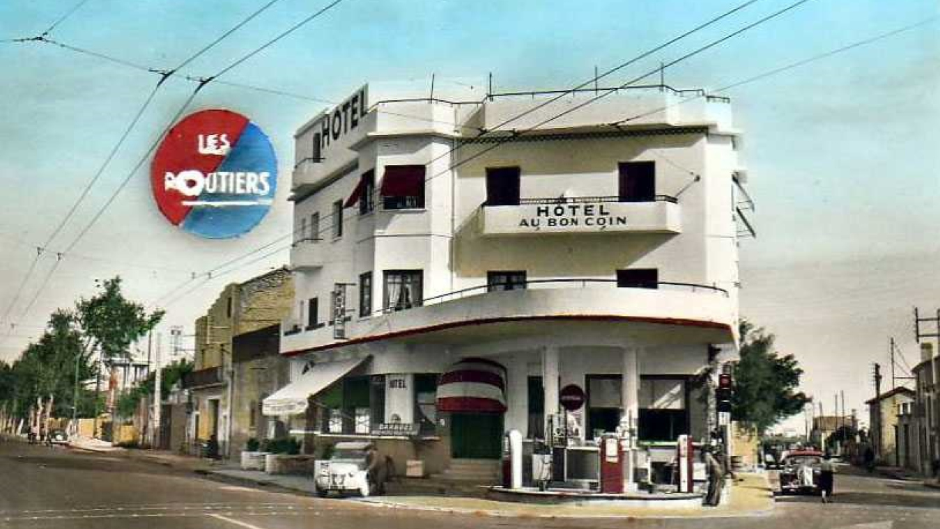 Station service « Au bon coin » de Henri Savoyen, 1942, 2 avenue du Languedoc, Patte d'Oie, Le Vernet.