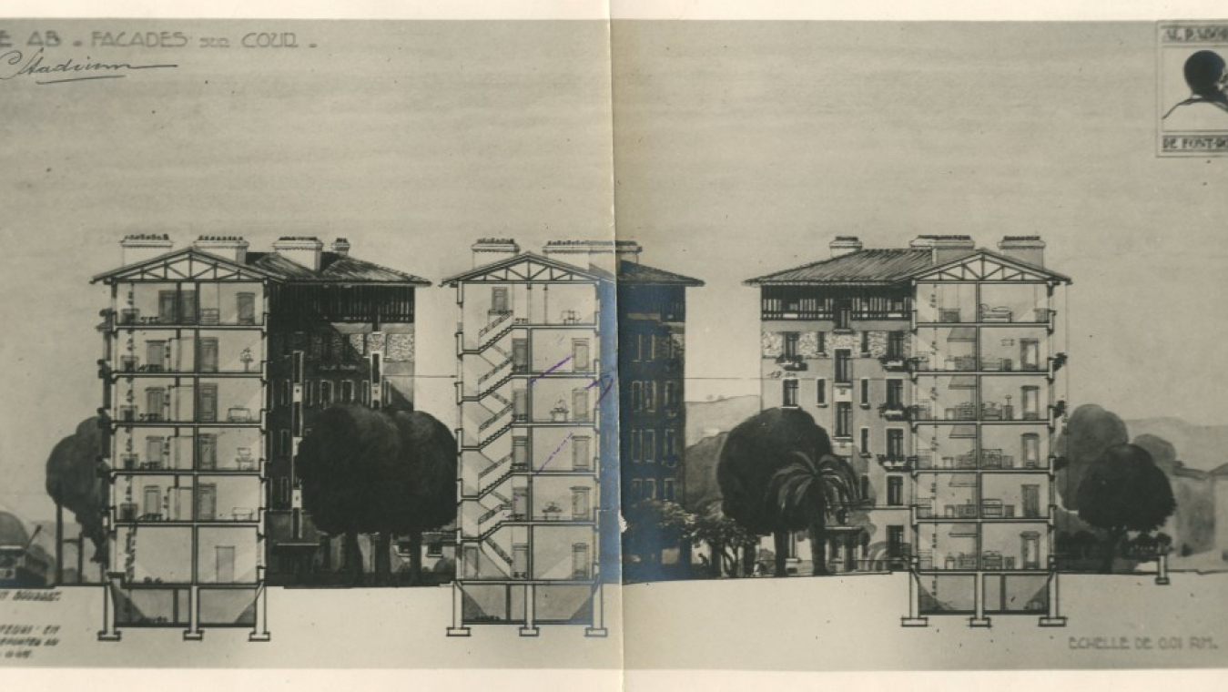 HBM Saint-Jacques, 1932, 4 boulevard Anatole France. AVP 4O/70 (221).