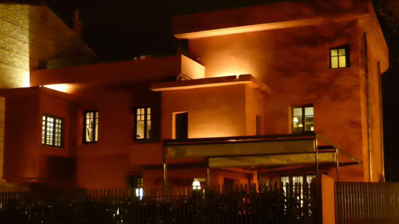 La Maison rouge, atelier du peintre Louis Bausil, de Raoul Castan, 1925, 41 rue Rabelais.