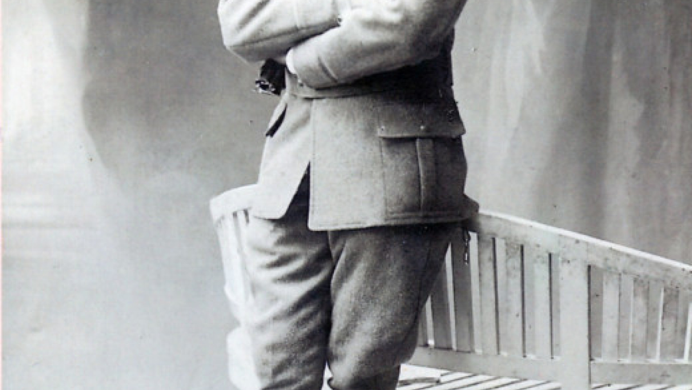 Aimé Giral en habit de soldat, Collection Gravas