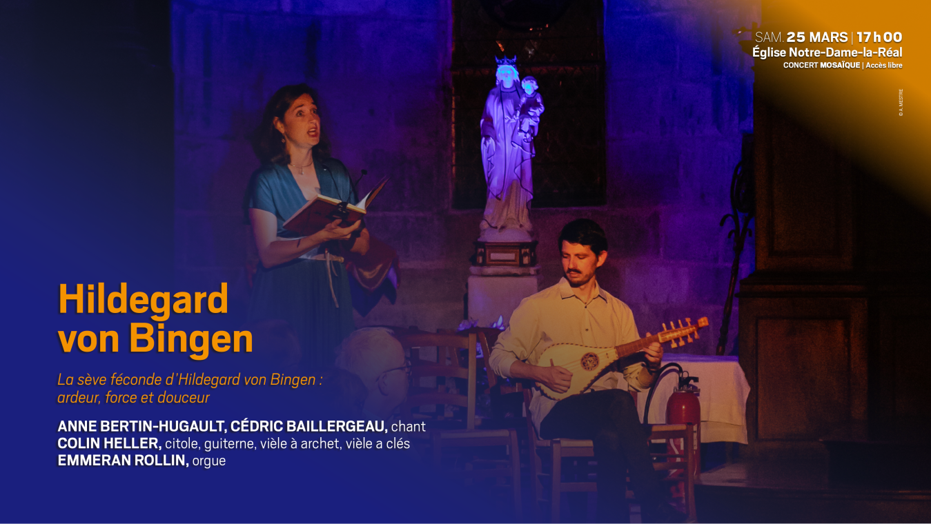 Hildegard von Bingen concert Mosaïque 2023