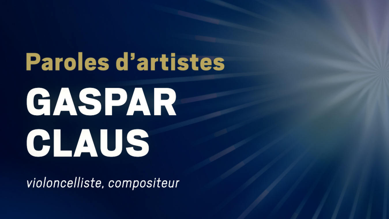 Image d'aperçu de la vidéo "Paroles d'artistes : GASPAR CLAUS".