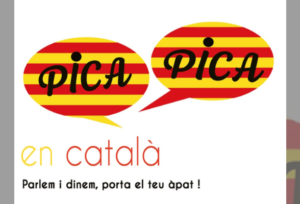 Photo N°1 : PICA PICA EN CATALÀ, PARLEM I DINEM, PORTA EL TEU DINAR !
