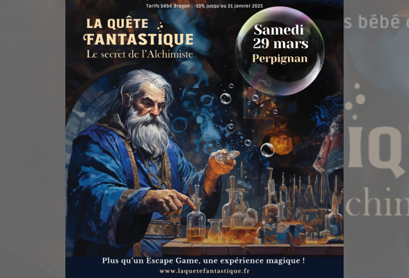 Photo N°1 : LA QUÊTE FANTASTIQUE - LE SECRET DE L'ALCHIMISTE