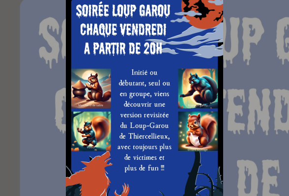 Photo N°1 : SOIRÉE JEUX : LOUP-GAROU