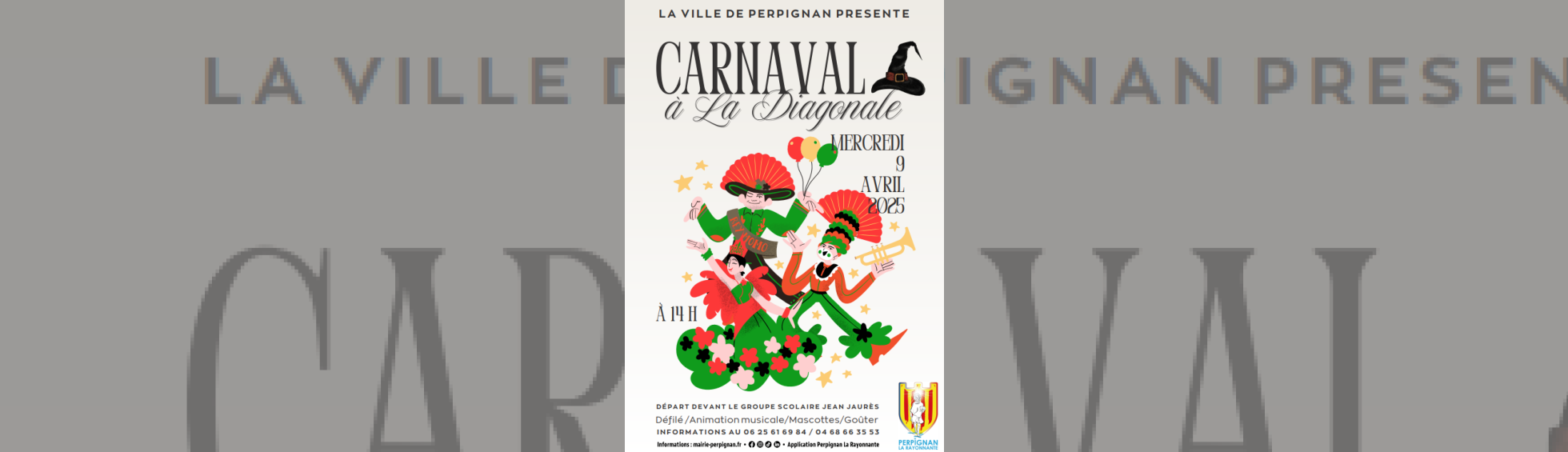 Photo N°1 : CARNAVAL À LA DIAGONALE