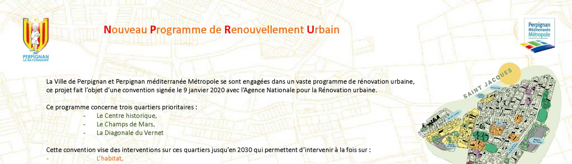 Nouveau Programme de Renouvellement Urbain (NPNRU)
