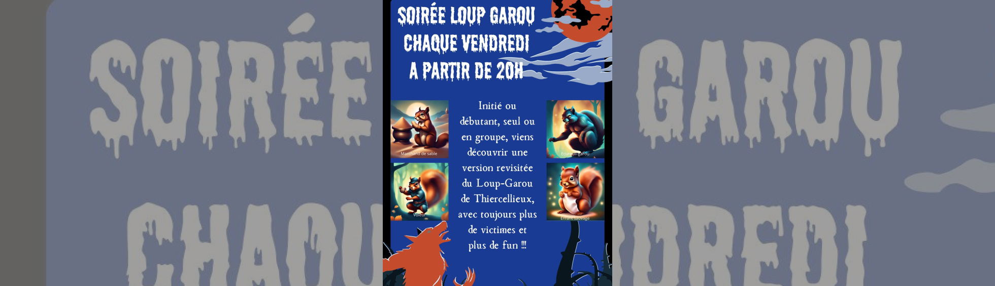 Photo N°1 : SOIRÉE JEUX : LOUP-GAROU