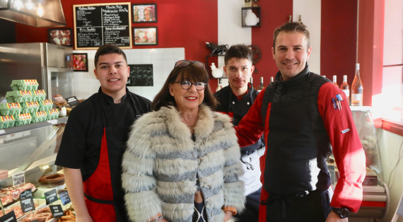 Patricia Fourquet chez AM Boucherie