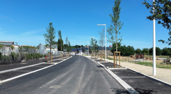 Création d'un éclairage public