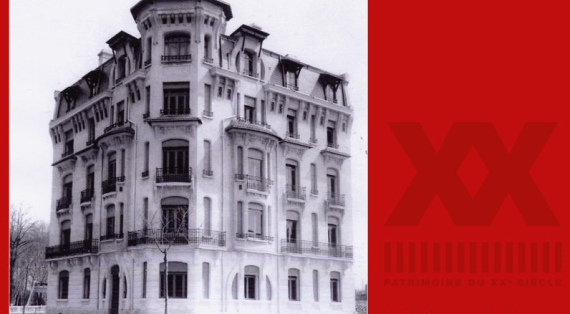 Maison de l'Américaine de Claudius Trénet, 1909, 13 boulevard Wilson. 